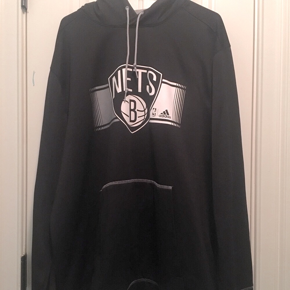 Adidas NBA Brooklyn Nets Hoodie, black